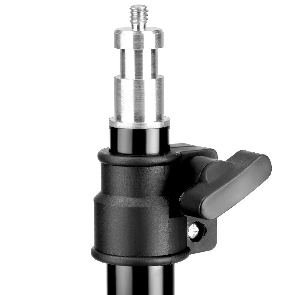 NEEWER Mini set di due supporti aluminum fotografia della luce con altezza max 80 cm per Relfectors, Softbox, luci, ombrelli, sfondi