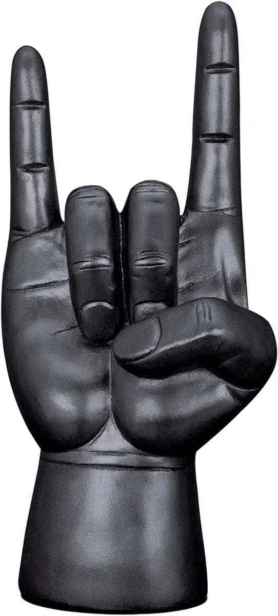 Luckies of London - Supporto per Cuffie Rock On | Porta Cuffie da Scrivania | Organizzatore e Organizer per Gioielli a Forma di Mano | Accessori