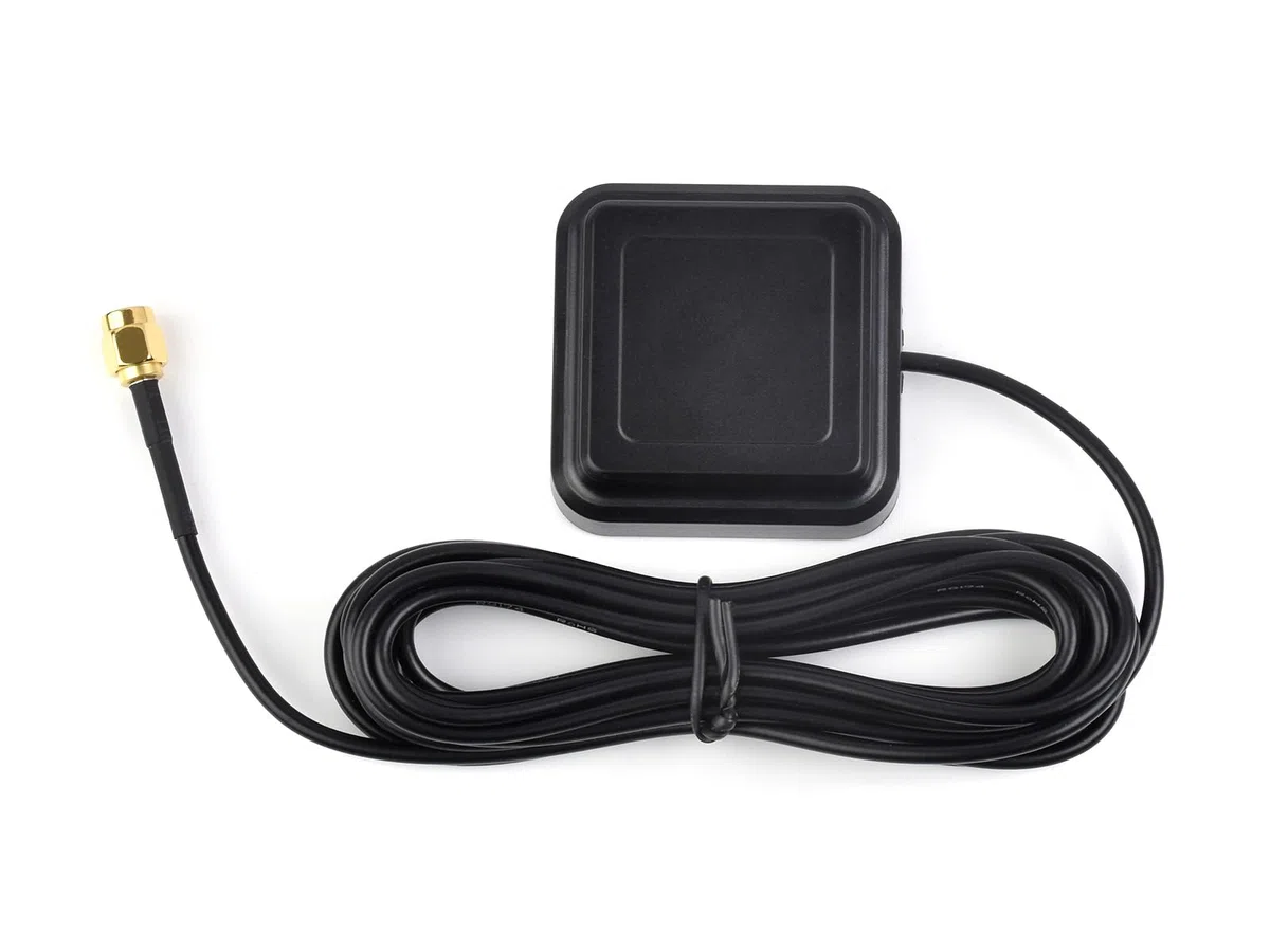 Waveshare GNSS L1+L5 Dual-Frequency Active Antenna, SMA-J Connector, Support BD/GPS/Galileo/QZSS/IRNSS, for Raspberry Pi Board and GPS HAT
