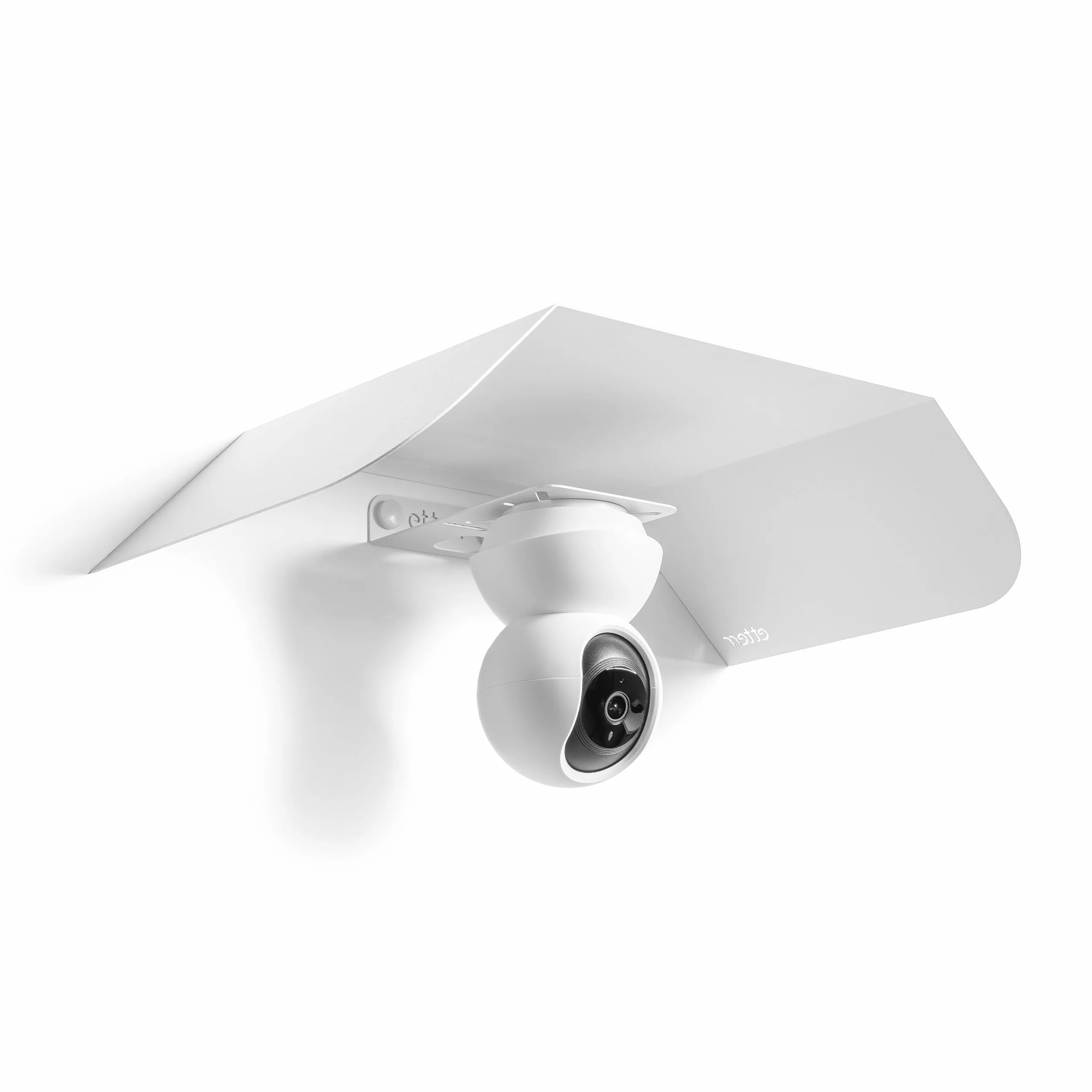 • Tetto in metallo per telecamera di sicurezza • Visiera per tenda antipioggia, parasole • Tetto coperto, riparo e tetto per telecamera IP, CCTV e videocitofono • Protezione pioggia e raggi UV