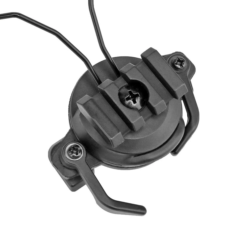 Staffa di Supporto per Cuffie da Softair per Casco tattico Adattatore per Cuffie Comtac