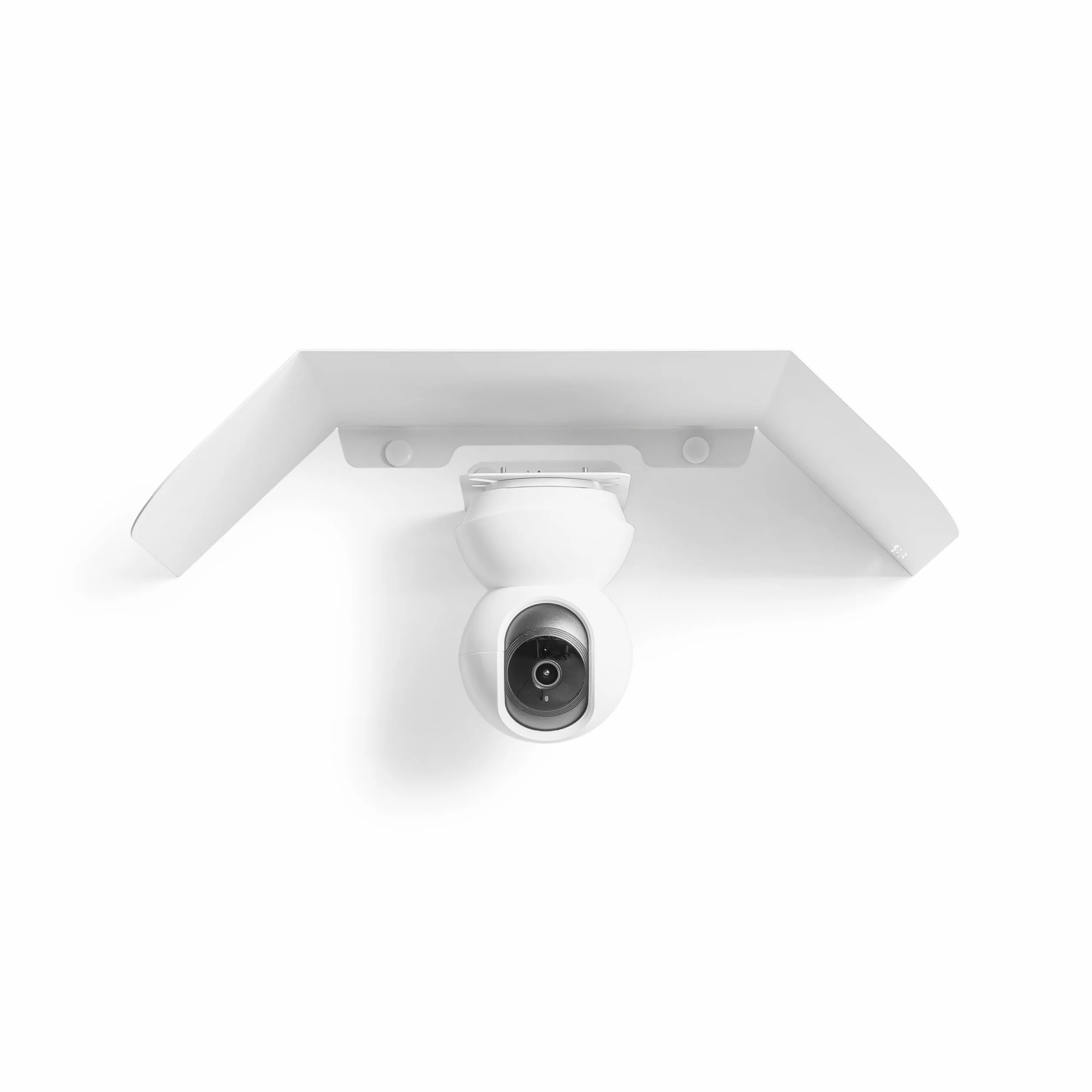 • Tetto in metallo per telecamera di sicurezza • Visiera per tenda antipioggia, parasole • Tetto coperto, riparo e tetto per telecamera IP, CCTV e videocitofono • Protezione pioggia e raggi UV