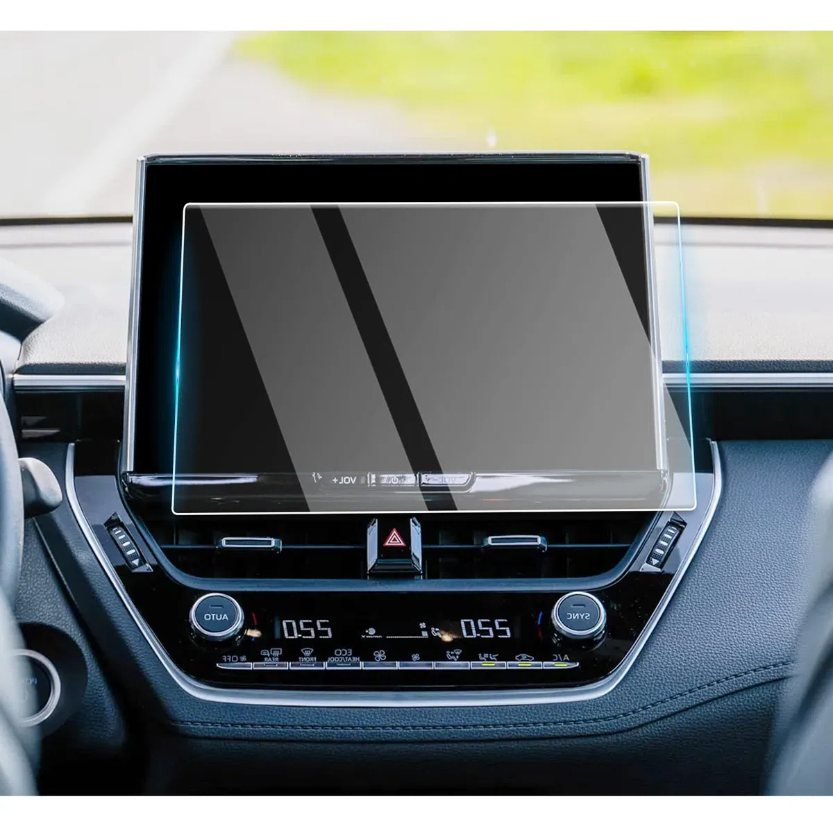 CDEFG Compatibile con Toyota Corolla 2022-2024 2025 10,5 pollici Pellicola Protettiva per Navigatore in Vetro Temperato 9H GPS Proteggi Schermo Protettivo Corolla Cross Touring Sports GR Accessori