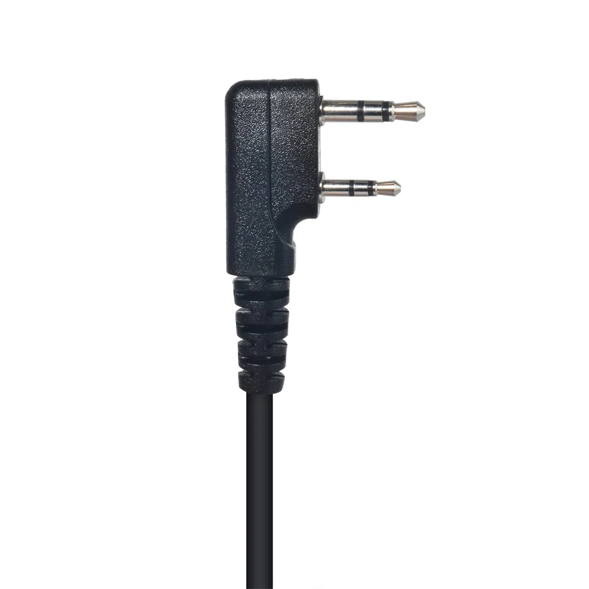 UAYESOK Cuffie radio a 2 pin, tipo G con microfono PTT e tappi per le orecchie, compatibili con Baofeng UV5R 888s UV-82 Kenwood RT24 RT27 eSynic QuanSheng Walkie Talkie (2 pezzi)