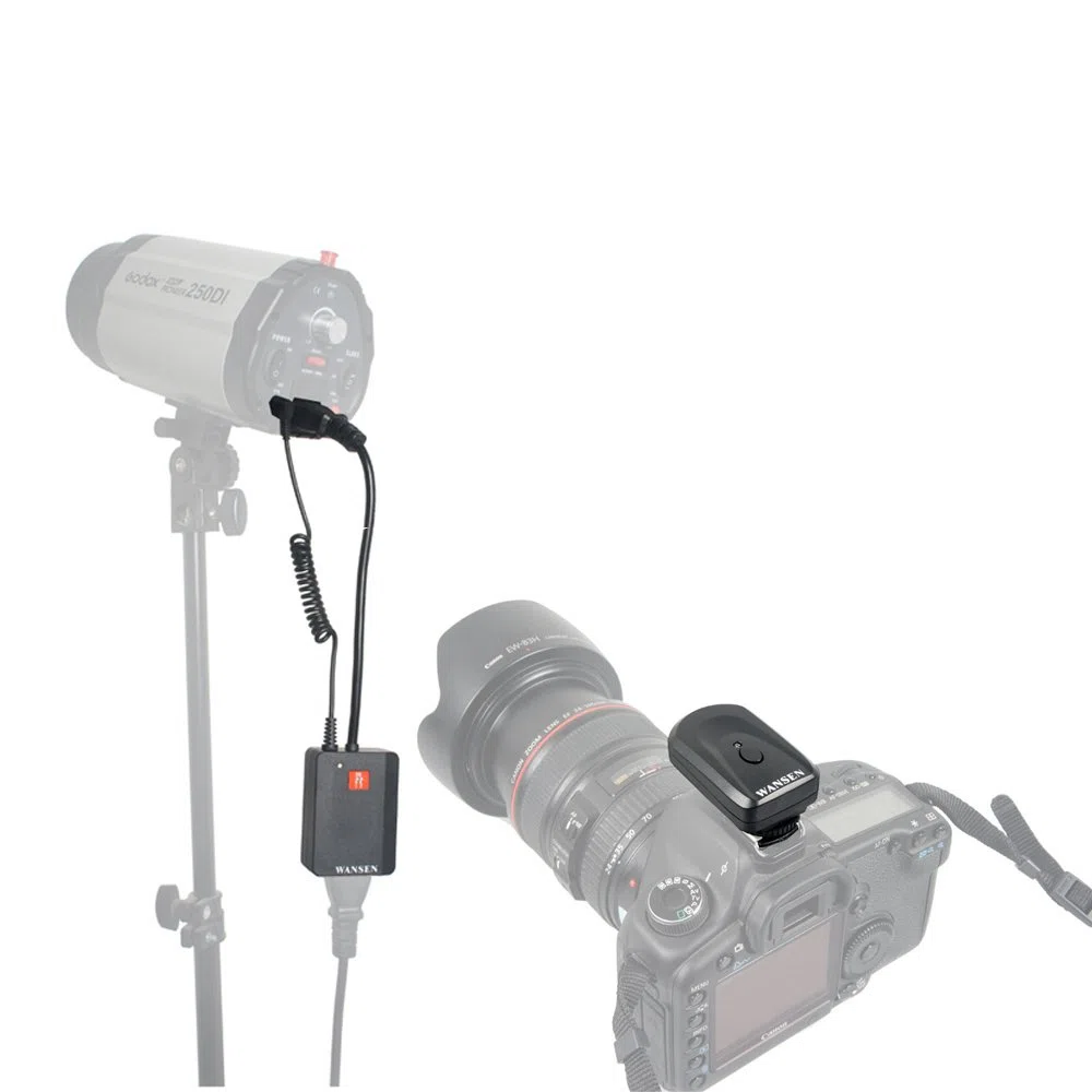 Andoer Universal WanSen AC-04 4 canali Radio Wireless Studio Trigger Flash per Strobe