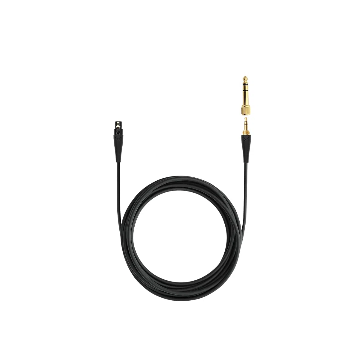 beyerdynamic parte di ricambio originale PRO X cavo 3 m, cavo di collegamento diritto Mini XLR a jack 3,5 mm incl. adattatore 6,35 mm, montaggio semplice senza attrezzi