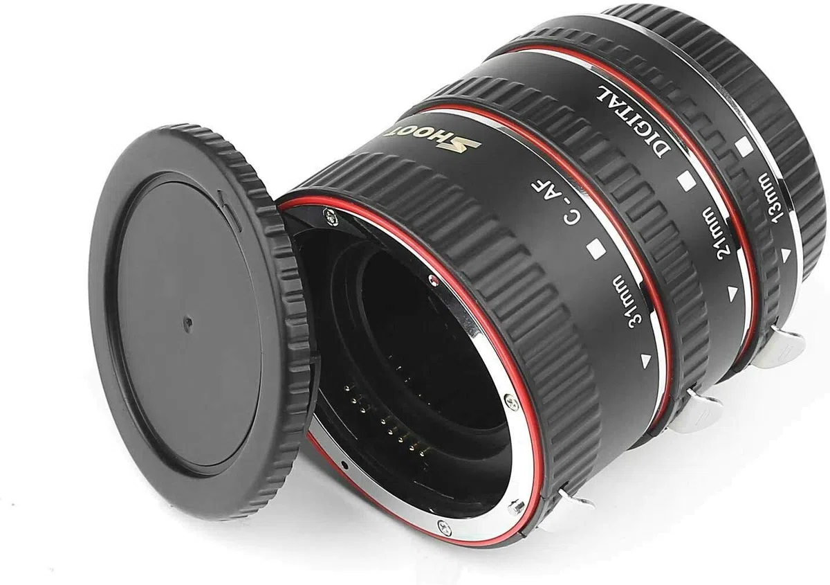 Set di tubi di prolunga macro per messa a fuoco automatica per fotocamere Canon EOS EF DSLR 1100D 700D 650D 600D 550D 500D 450D 400D 350D 300D 100D 70D