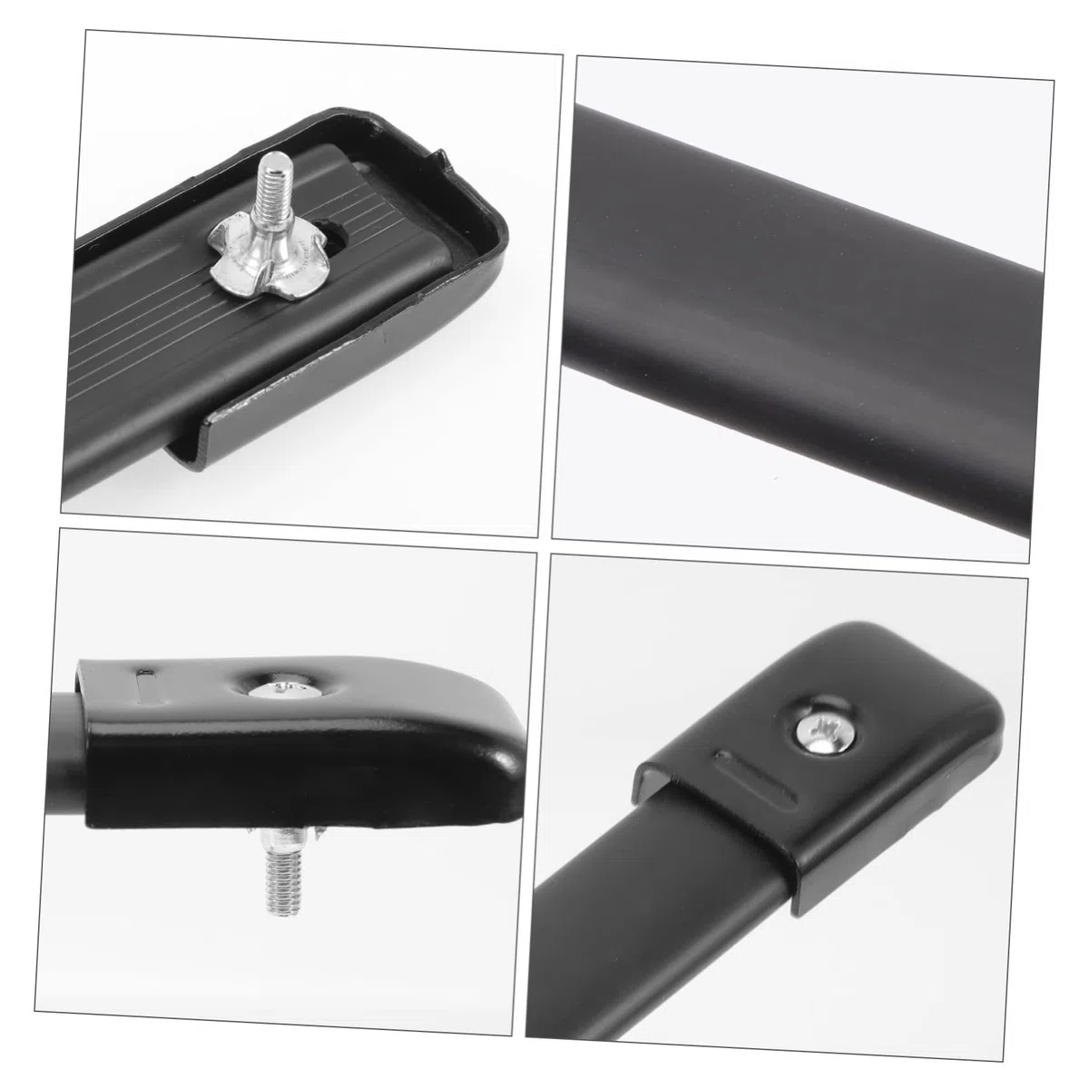 Maniglia di Ricambio Nera per Altoparlante Design Semplice, Materiale in Pelle Artificiale e Lega, Liscia e Facile da Trasportare per Cabinet Altoparlante
