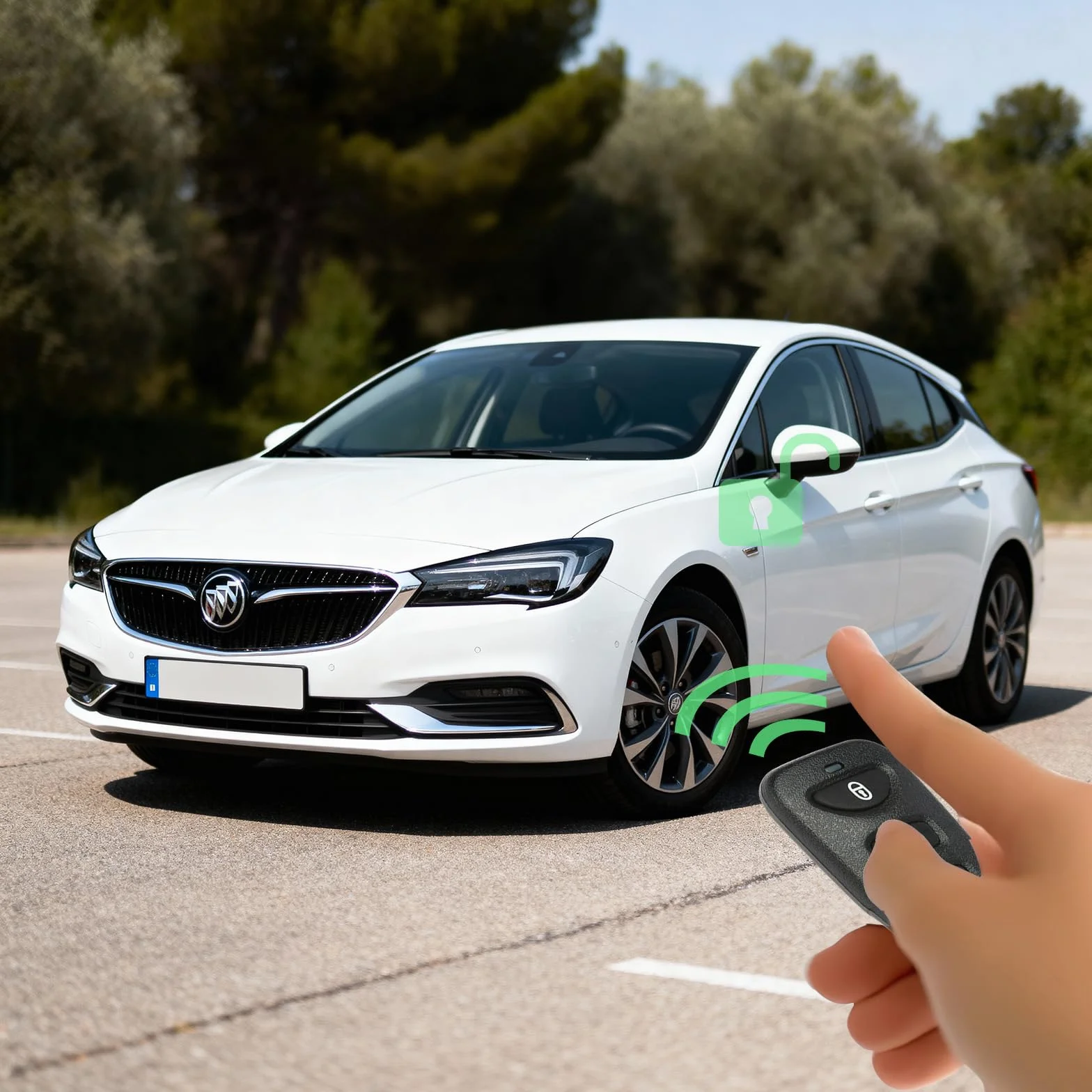 Chiusura Centralizzata Auto da 12V, Kit Chiusura Centralizzata Auto a 4 Porte con 2 Telecomandi, Sistema di Accesso Senza Chiave, Attuatori per Porte Inclusi, Supporto per Apertura Bagagliaio