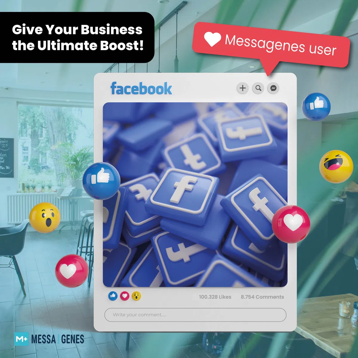Adesivo Riutilizzabile "Followers and Likes Tap" per - 2 Adesivo - QR & Tap NFC Sticker - Seguici su Tap Sticker - iPhone & Android - Configurazione a Casa | MESSAGENES