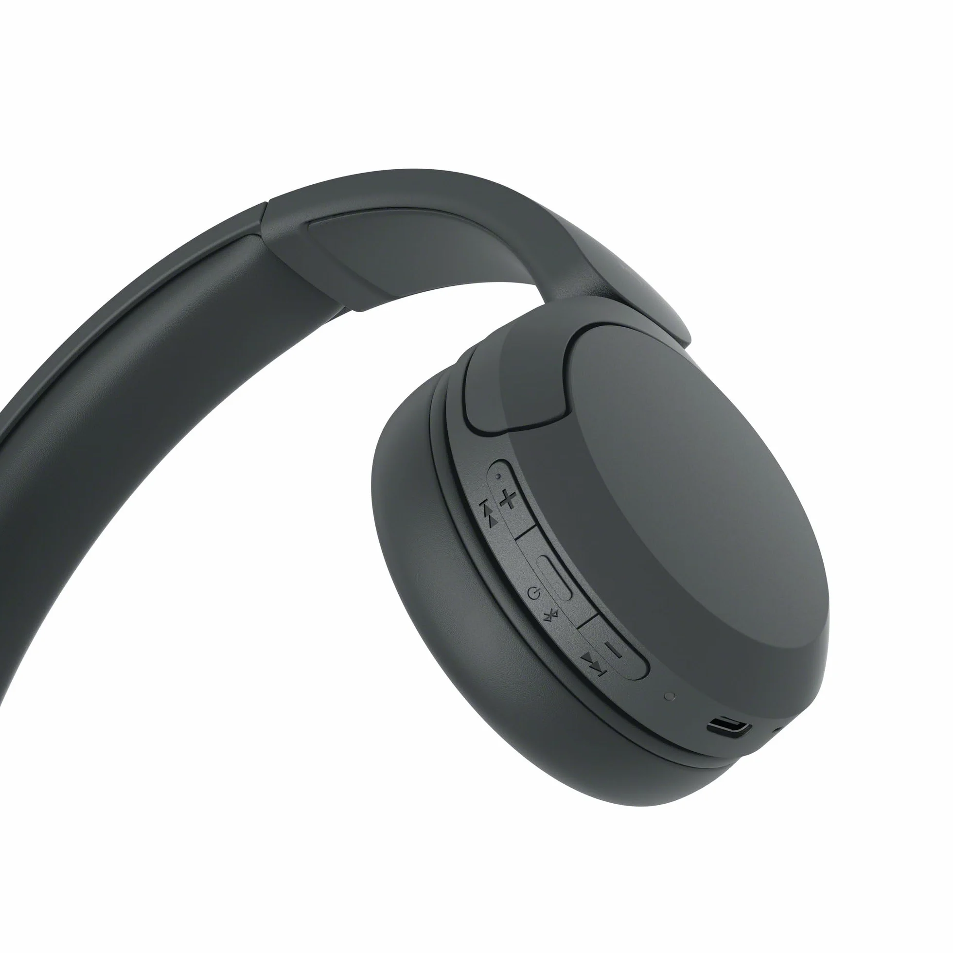 Sony WH-CH520 | Cuffie Wireless, Connessione Multipoint, con Microfono, Fino a 50 ore di durata della batteria con Ricarica rapida - Nero