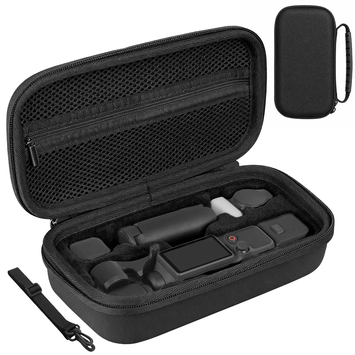 Custodia per DJI Osmo Pocket 4, Borsa da Trasporto per DJI Osmo Pocket 4 Combo Creator Accessori, per Viaggi e Riprese Outdoor, Vlogging