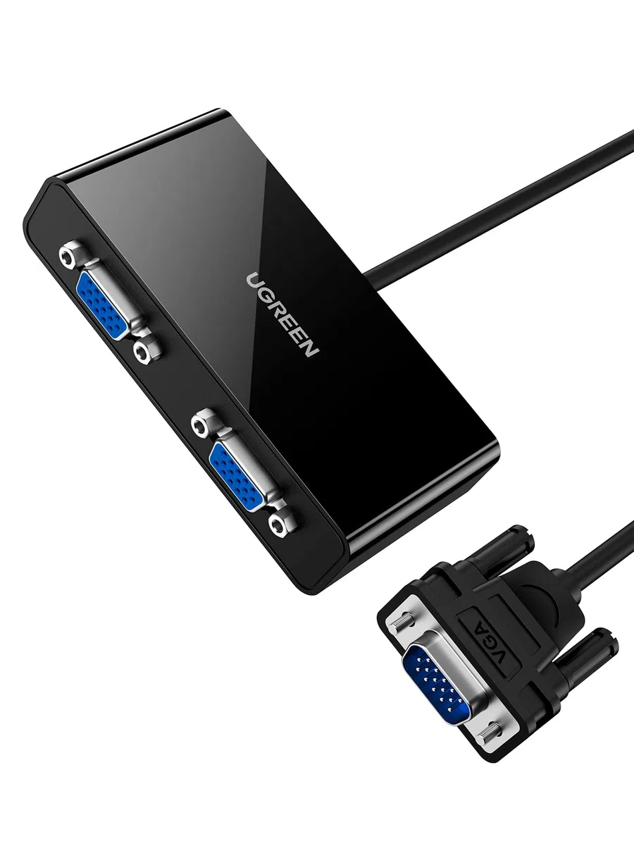 Spliter Ugreen VGA (M) a 2 VGA (F)