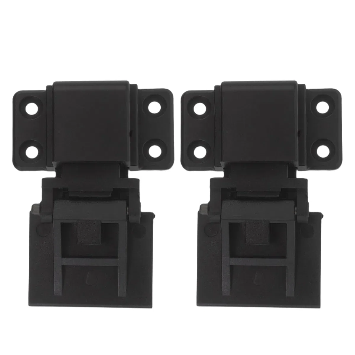 Gadpiparty Cerniere di Ricambio per Giradischi Vinile Nero Kit di Accessori per Platino Vinile Meccanismo di Apertura Fluida Compatibilità Ampia Protezione AntiPolvere