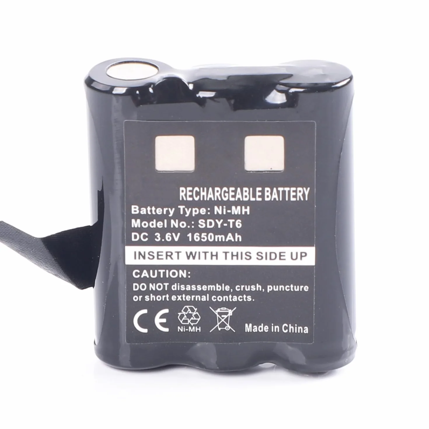 2 batterie 3,6 V 1650 mAh per Motorola Radio PMR446 Walkie Talkie Talkabout TLKR T92 H2O T82 Extreme T62 T605 H2O T600 T800 AA PMNN4477AR