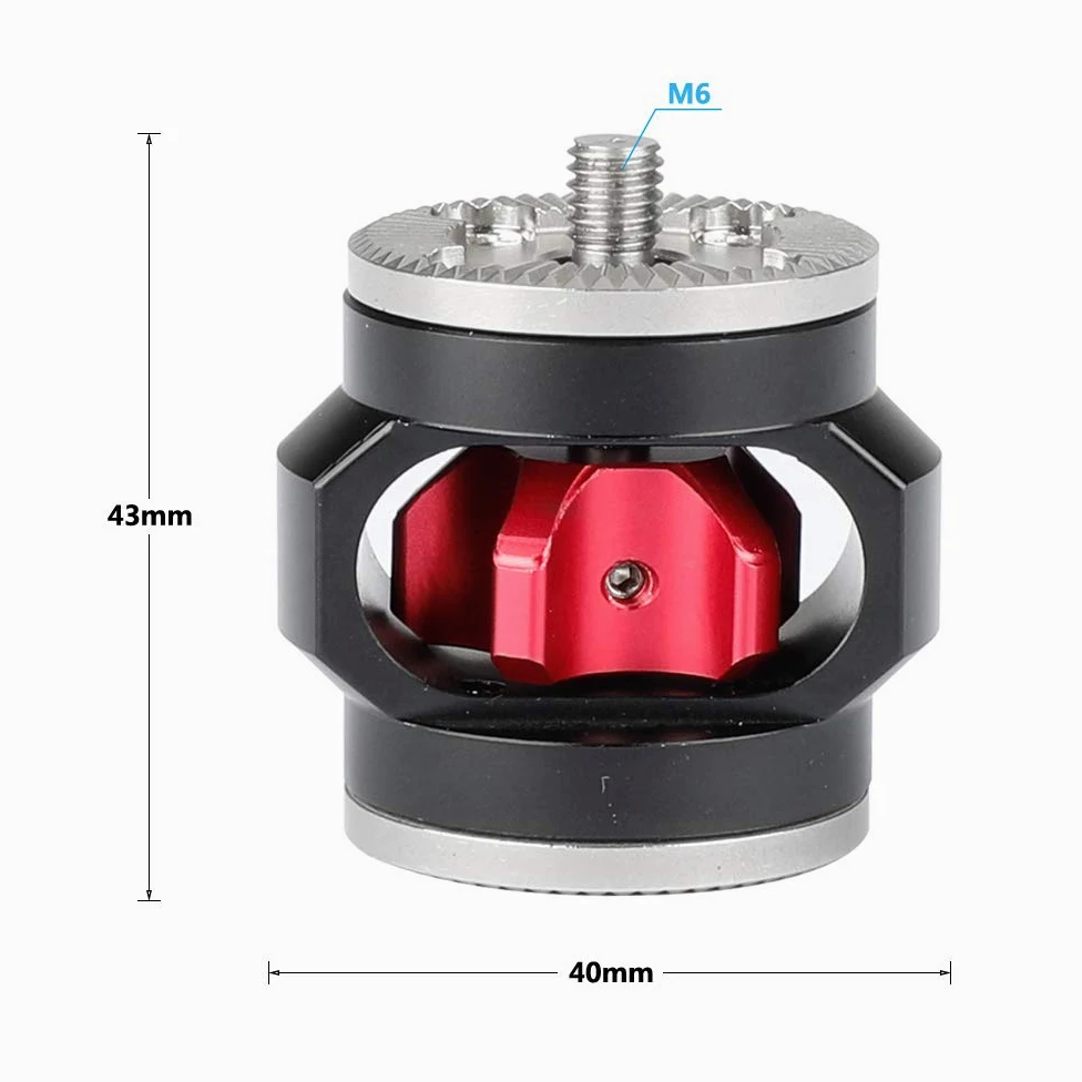 CAMVATE M6 QR rosette Mount Lock prolunga per regista Rig