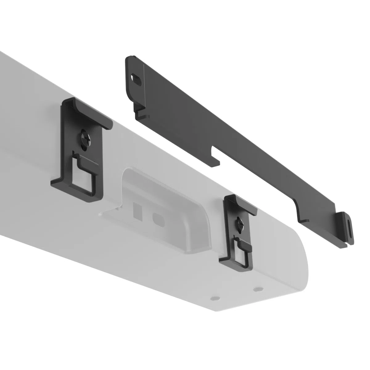 Supporto per Soundbar per Sonos Ray, Include Tutti gli Accessori di Montaggio Necessari, Staffa da Parete in Stile Galleggiante per TV o Sopra, Facile da Installare, Nero