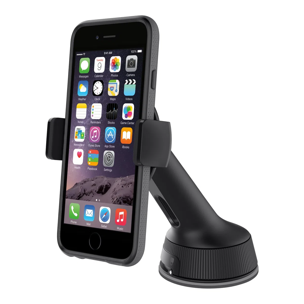 Belkin Supporto universale da Auto per iPhone 14/14 Plus, 14 Pro/Pro Max, 13, 13 mini, 13 Pro/Pro Max, 12, 11, XS Max, XS, XR, X, SE, 8/8 Plus, Samsung, LG, Sony, Google e Altri