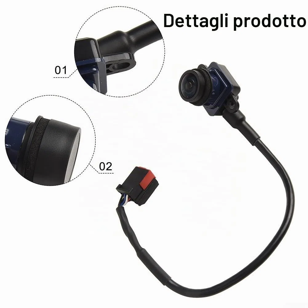 Telecamera posteriore 7355951810 per veicoli Fiat, Telecamera di Assistenza Al Parcheggio, soluzioni di visibilità migliorate