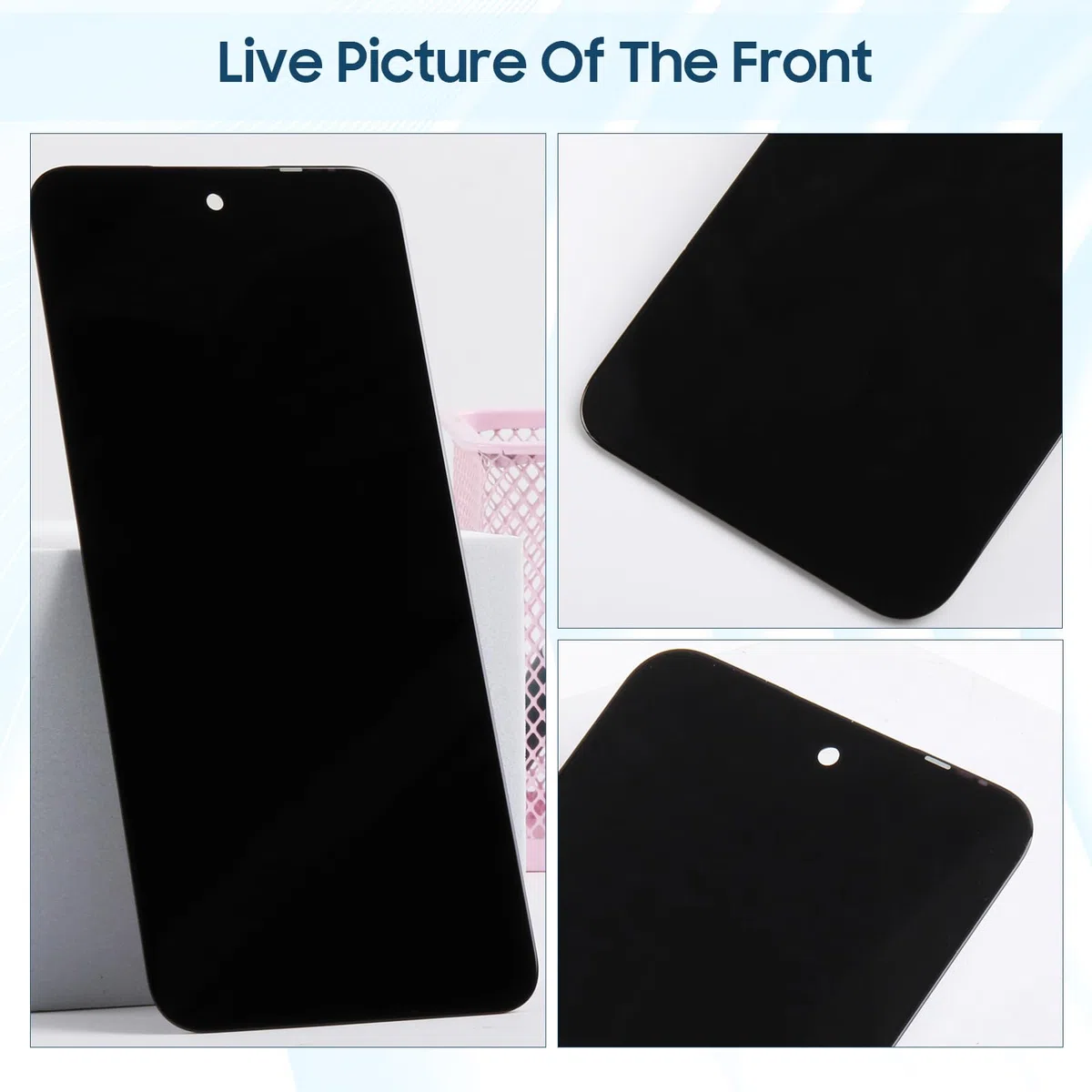 ARSSLY Display LCD per TCL 60 SE / 60 5G / 60R / 605 LCD Display per TCL 60 SE T517H 6,7 pollici LCD Display Schermo di Ricambio Touch Digitalizer Assembly con Riparazione Kit, Nero