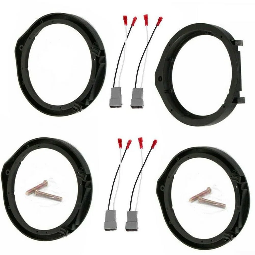 2 paia di adattatori per altoparlanti auto con cablaggio da 16,5 cm per altoparlanti per auto, kit A-dapter Bo-ard, schede adattatori per altoparlanti per Civic CR-V Odyssey CR-Z 2006-2017