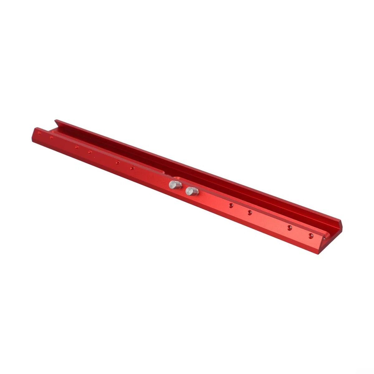 Base rossa per telescopio, a coda di rondine, in lega di alluminio, accessorio per guida a 60 gradi, manico leggero e robusto per astronomia, campeggio, escursionismo (360 mm)