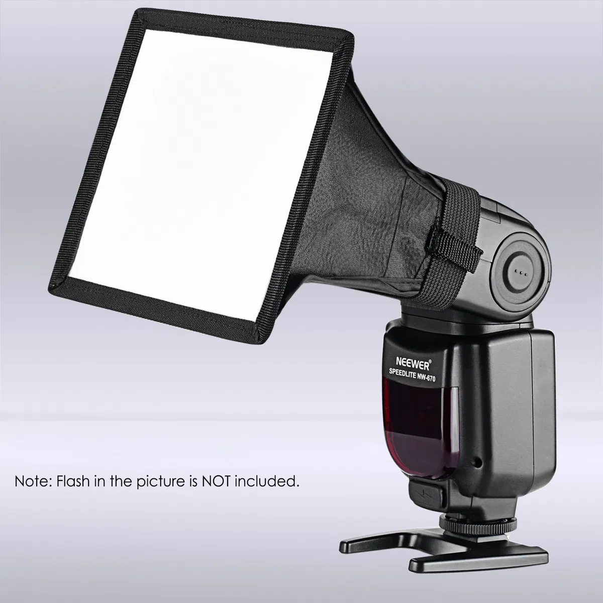 NEEWER Kit diffusore flash Speedlite Softbox e riflettore per Canon Nikon e altre fotocamere DSLR, flash TT560 TT850 TT860 NW561 NW670 VK750II