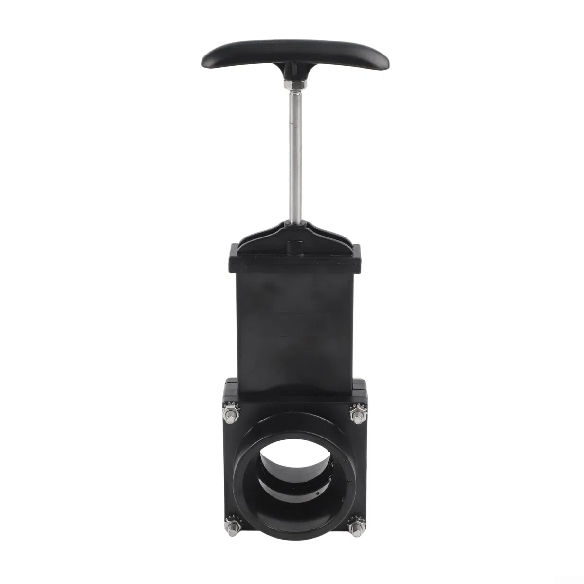 Valvola a saracinesca, 50 mm, 75 mm, corpo valvola di scarico con maniglia, valvola manuale per fognature per camper, roulotte, rimorchi, camper, serbatoio dell'acqua nera (50 mm)