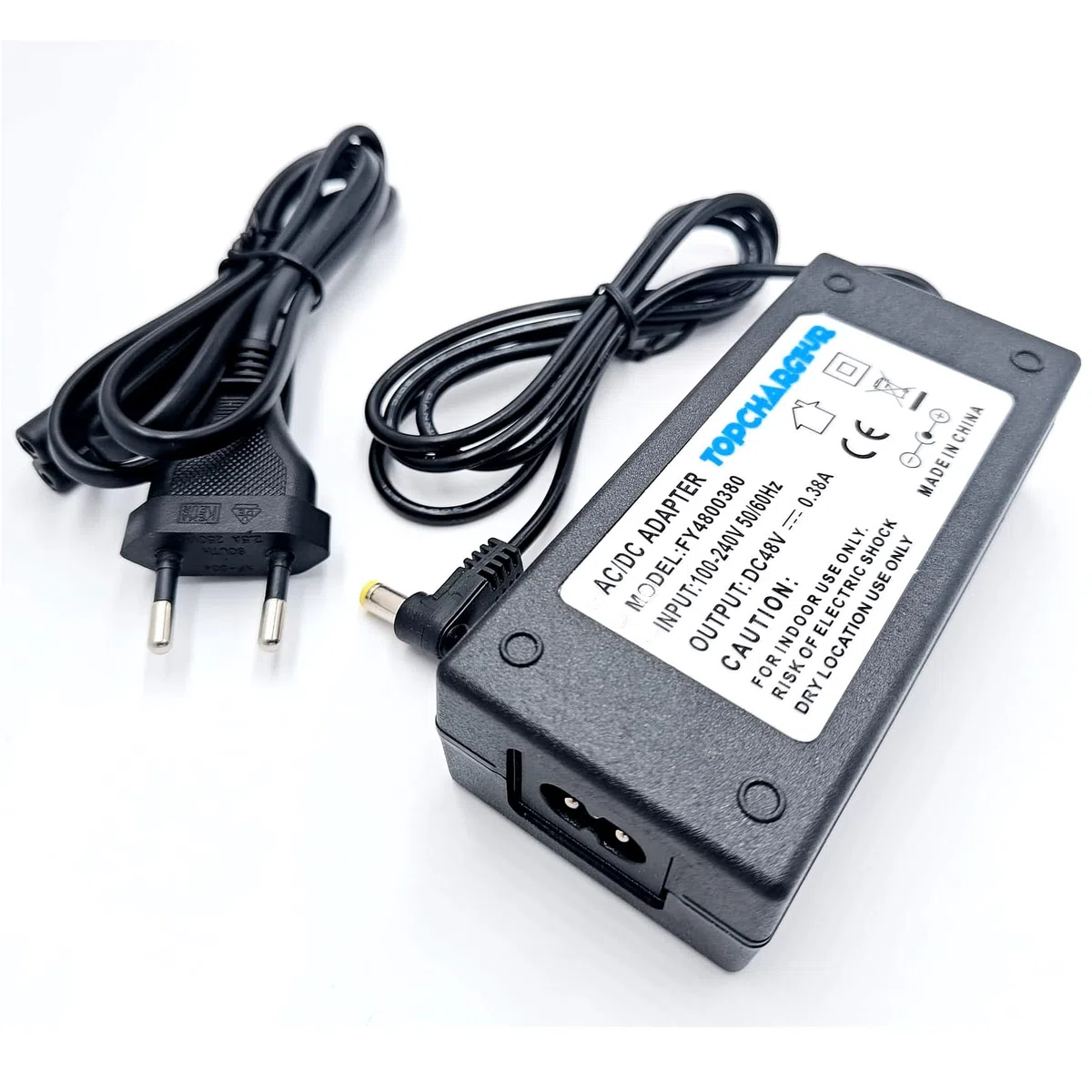 TOP CHARGEUR * Adattatore Caricatore Caricabatteria Alimentatore 48V per Telefono IP Cisco IP CP-7911G CP-7941 CP-7941G CP-7941G-GE