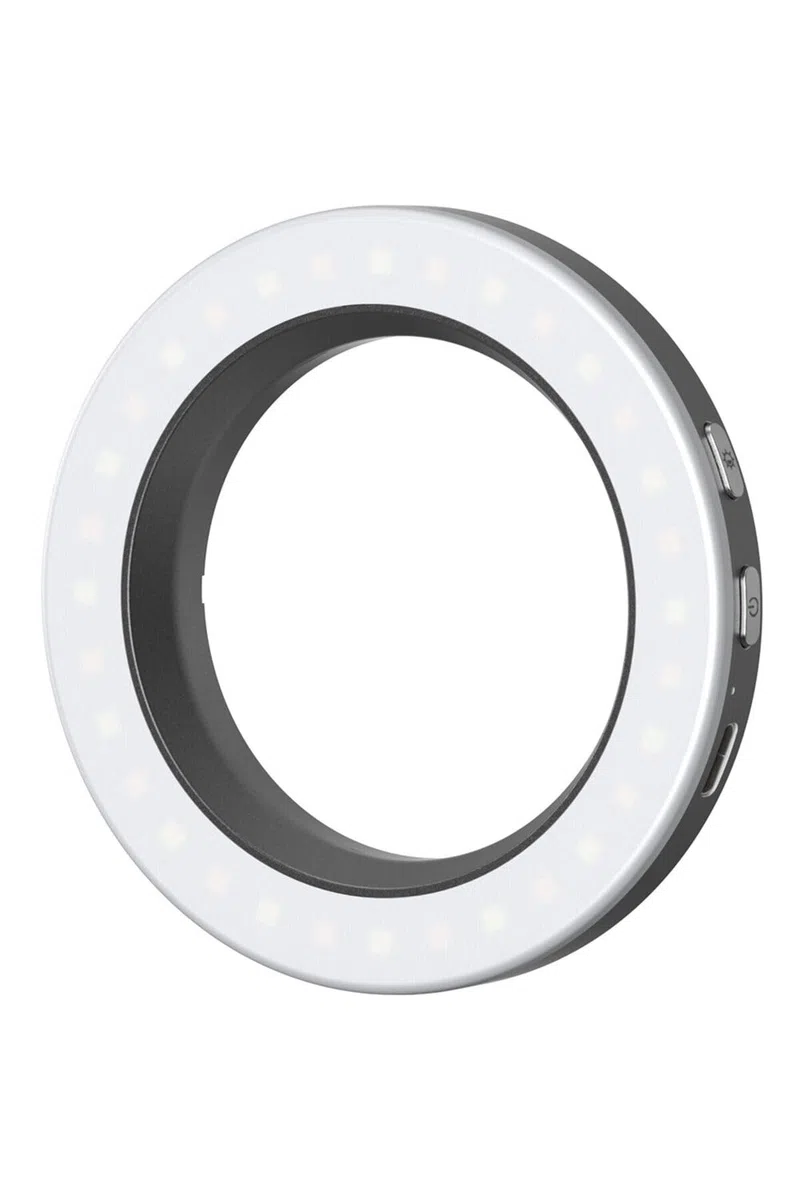 SMALLRIG Vibe P30 67mm Ring LED Video Light, Luce Bicolore Compatta in Polvere con CRI Elevato ≥90, Compatibile con Supporti/Custodie/Obiettivi per Telefono da 67mm, per Creazione di Contenuti - 4873