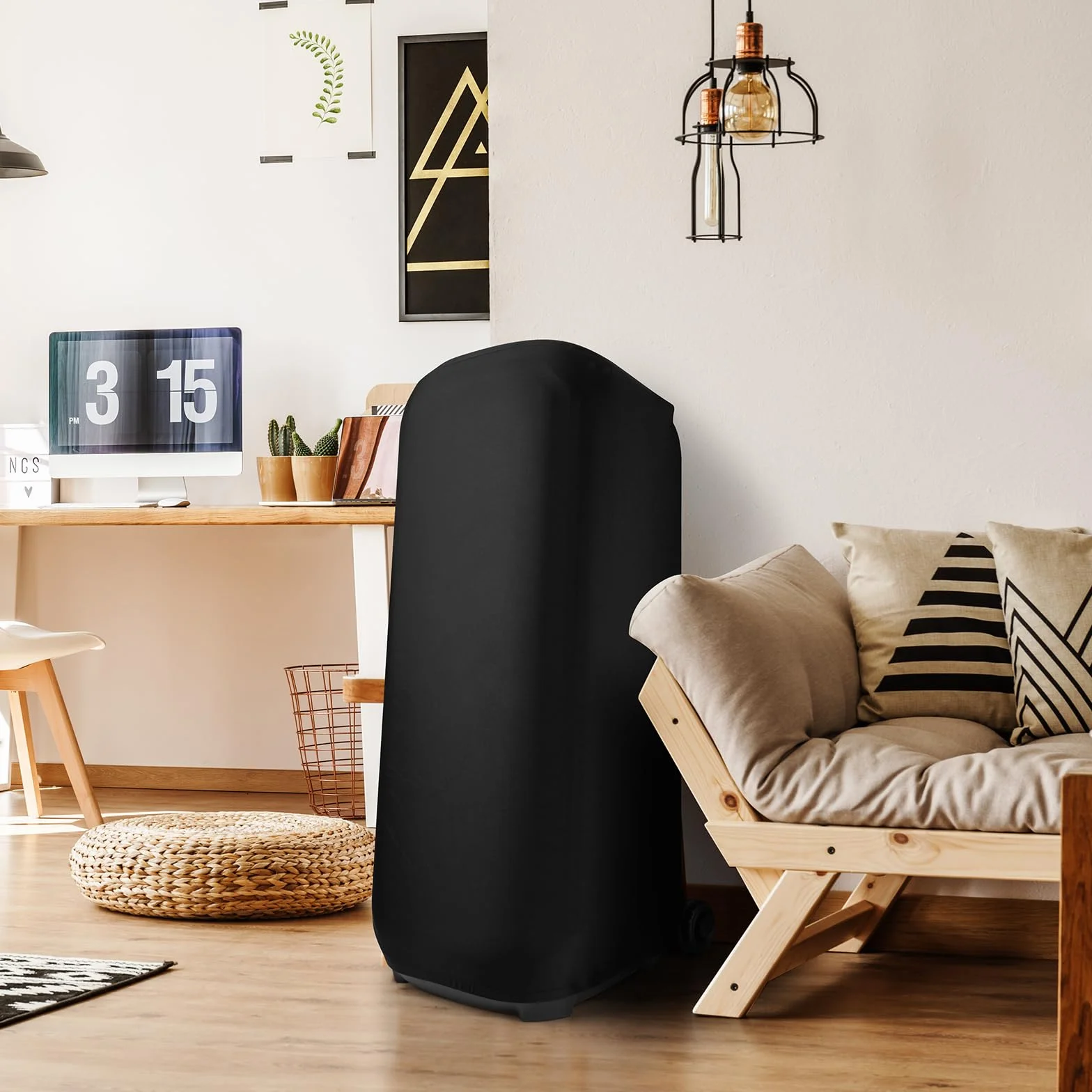 Custodia Protettiva Antipolvere per JBL PartyBox 710 Cassa Altoparlante Wireless Bluetooth,Lycra Borsa Copertura Cover Accessori per JBL PartyBox 710(Nero)