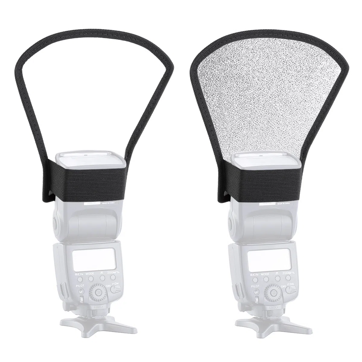 NEEWER Kit diffusore flash Speedlite Softbox e riflettore per Canon Nikon e altre fotocamere DSLR, flash TT560 TT850 TT860 NW561 NW670 VK750II