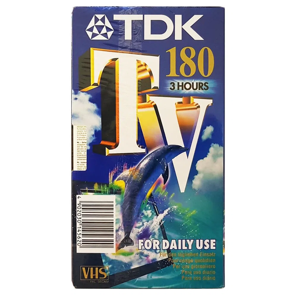 Tdk Videocass VHS TV 180 Minuti T14562
