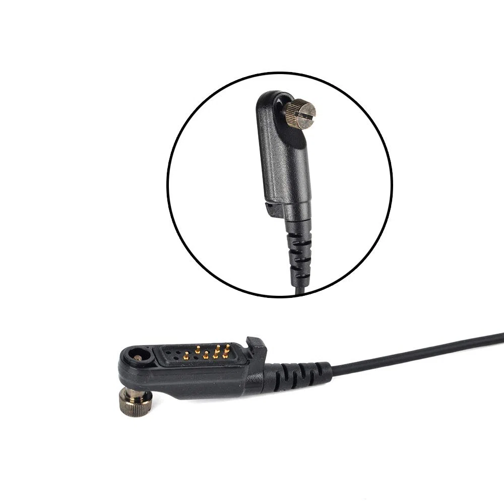 HYS Auricolare a forma di G compatibile con radio bidirezionale Hytera HYT PD600 PD602 PD605 PD662 PD665 PD680 PD682 PD685 X1e X1p