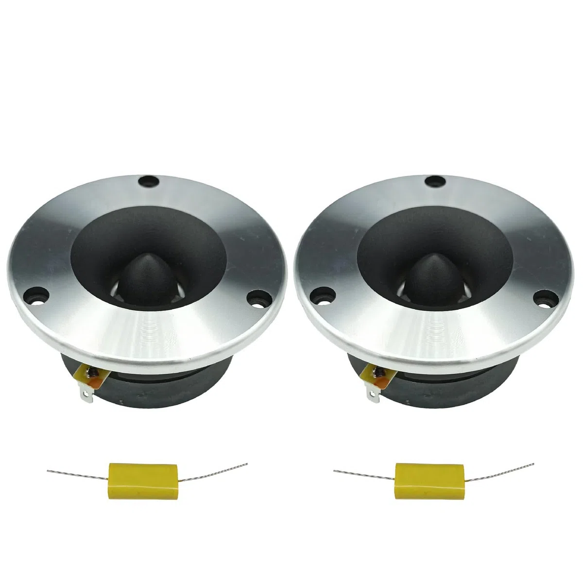 IPNOSIS IPT 2501 Coppia Tweeter | Diametro 9,7cm | Bobina 2,5cm (1") | 200 Watt | 101 dB | 4 Ohm | + Condensatori