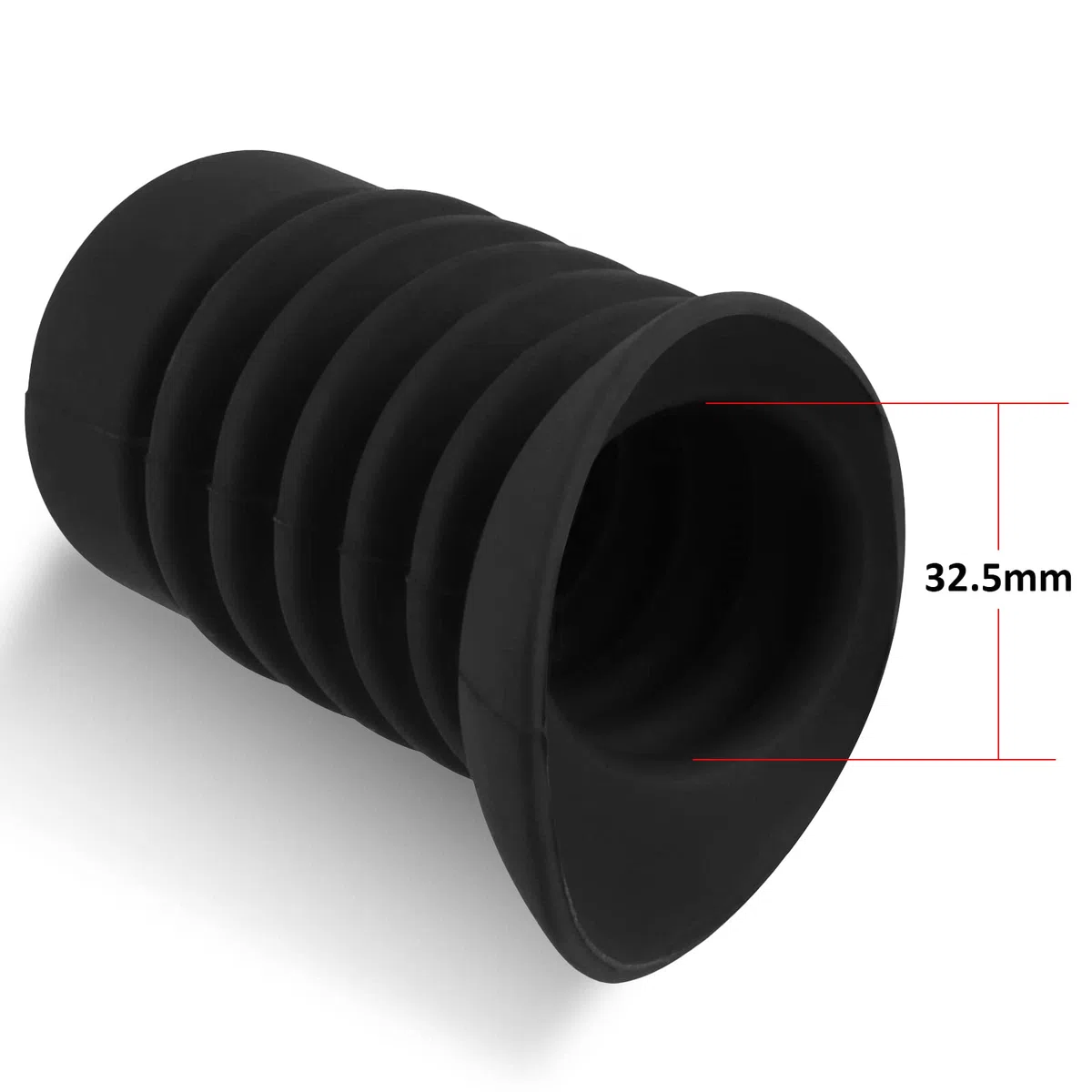 Coperchio dell'oculare Flessibile per Lente oculare da 36 mm-42 mm telescopio estensore di Gomma dell'ottica Coperchio Obliquo Cappuccio Protezione oculare, paraluce Anti-Impatto