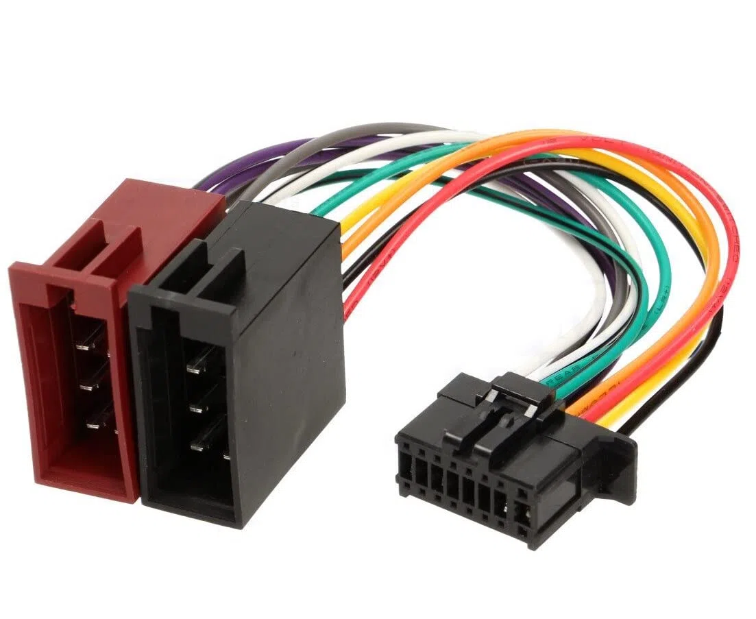 Sound Way Fascio Cavi Adattatore Connettore ISO compatibile con Autoradio Pioneer 16 pin 23 x 10 mm prodotte dal 2003