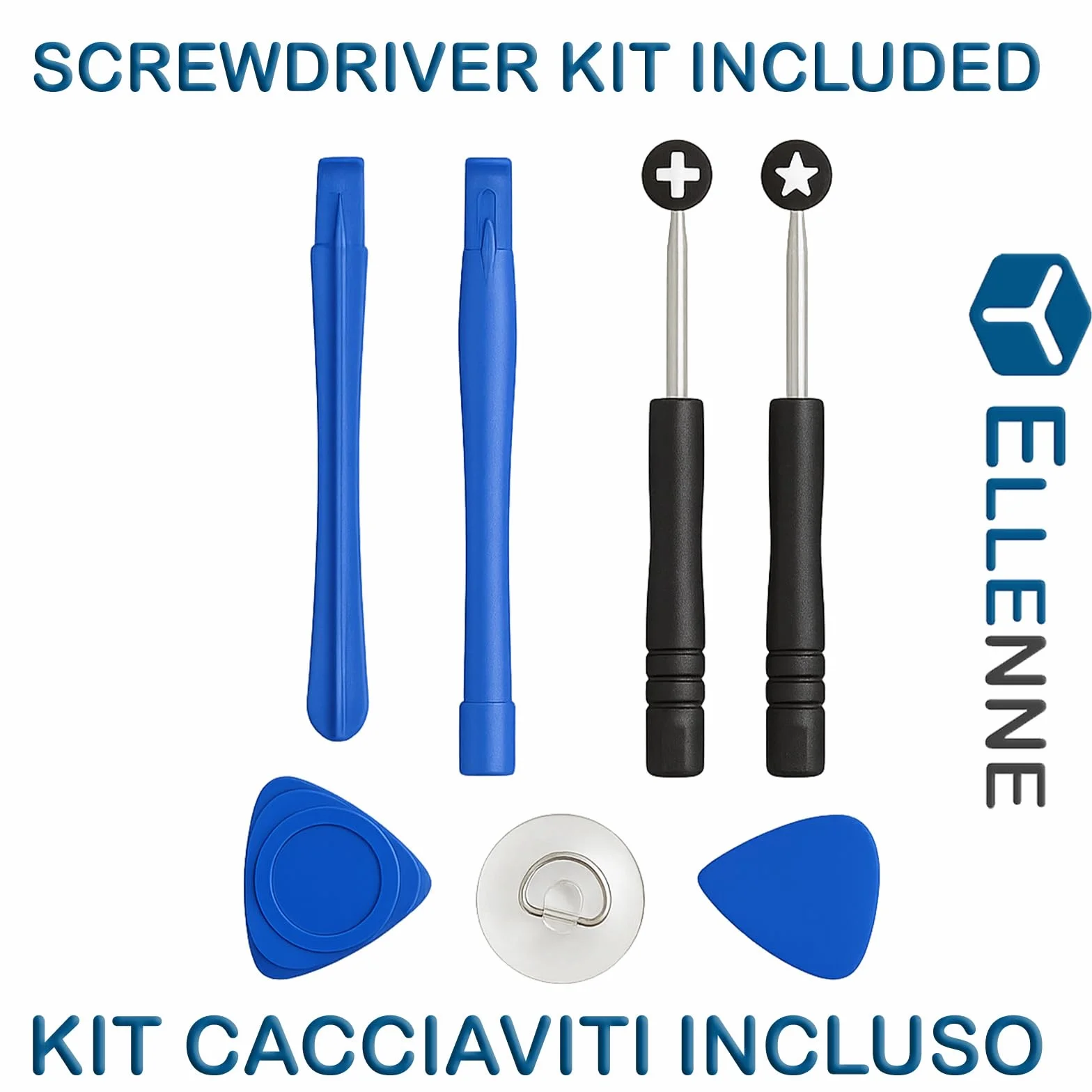 ELLENNE BATTERIA per HUAWEI MATE 20 PRO - P30 PRO HB486486ECW+KIT ATTREZZI | Batteria per HUAWEI MATE 20 PRO - P30 PRO HB486486ECW 4200MAH - Nuova con Kit attrezzi per lo smontaggio