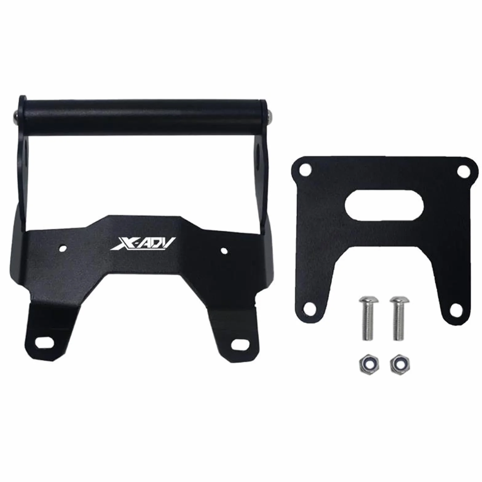 Navigazione Staffa Supporto per Navigazione per Moto per H&Onda X-ADV 750 XADV750 2017-2021 Supporto per Telefono GPS Supporto per Parabrezza Supporto Telefono(Nero 1)