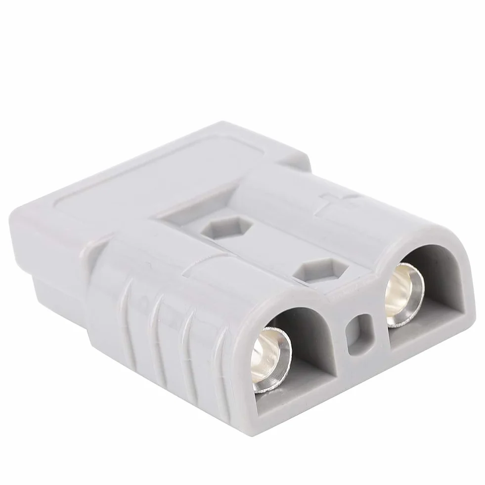 Connettori di Alimentazione 50A 600V - 10pz per Solare, Roulotte, Terminali in Rame Placcati Argento