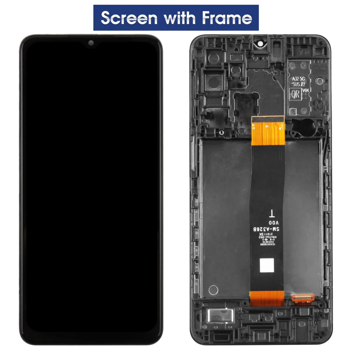 Reparo per Samsung Galaxy A32 5G LCD Display per Samsung A32 5G LCD Schermo di Ricambio (SM-A326B,SM-A326B/DS,SM-A326BR/DS) Touch Digitizer Assembly con Strumenti (con Cornice, Non per A32 4G)