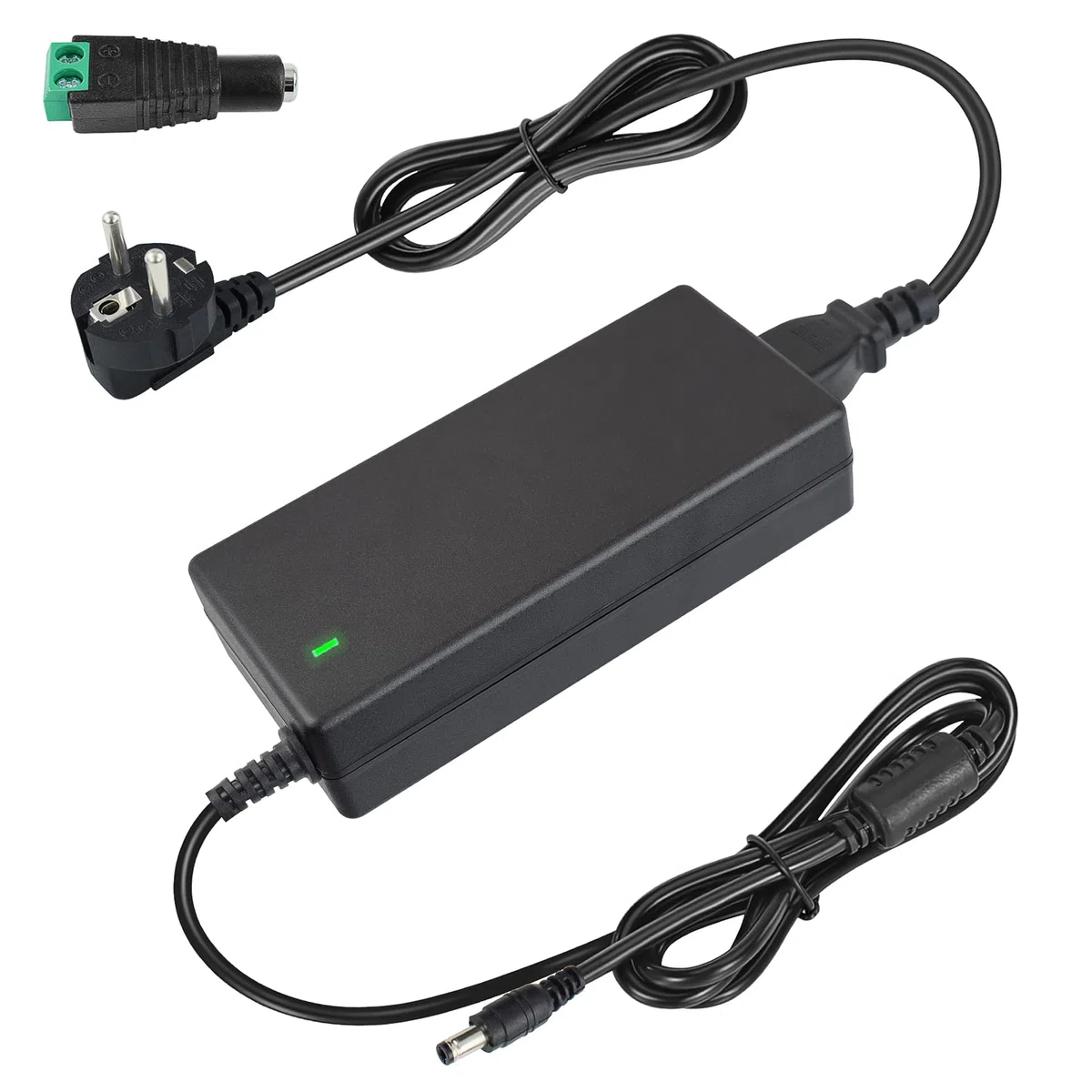 5V 10A Alimentatore, 50W Adattatore DC 5V ad Alta Corrente, Alimentatore Universale per Strisce LED, Monitor LCD, Stampante 3D e Altri Dispositivi, Hub di Ricarica Multi-Dispositivo