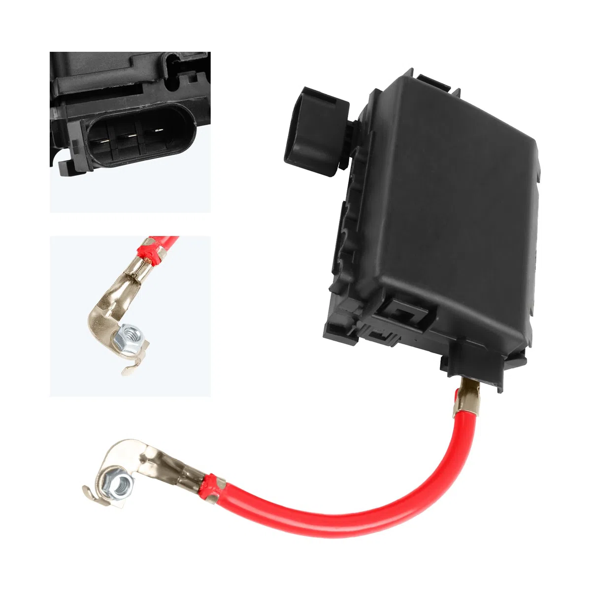 1J0937550A Portafusibili,scatola dei fusibili della batteria dell'auto,per V-W Golf Jetta Bora MK4 Beetle 2002-2010 S-eat Leon Toledo