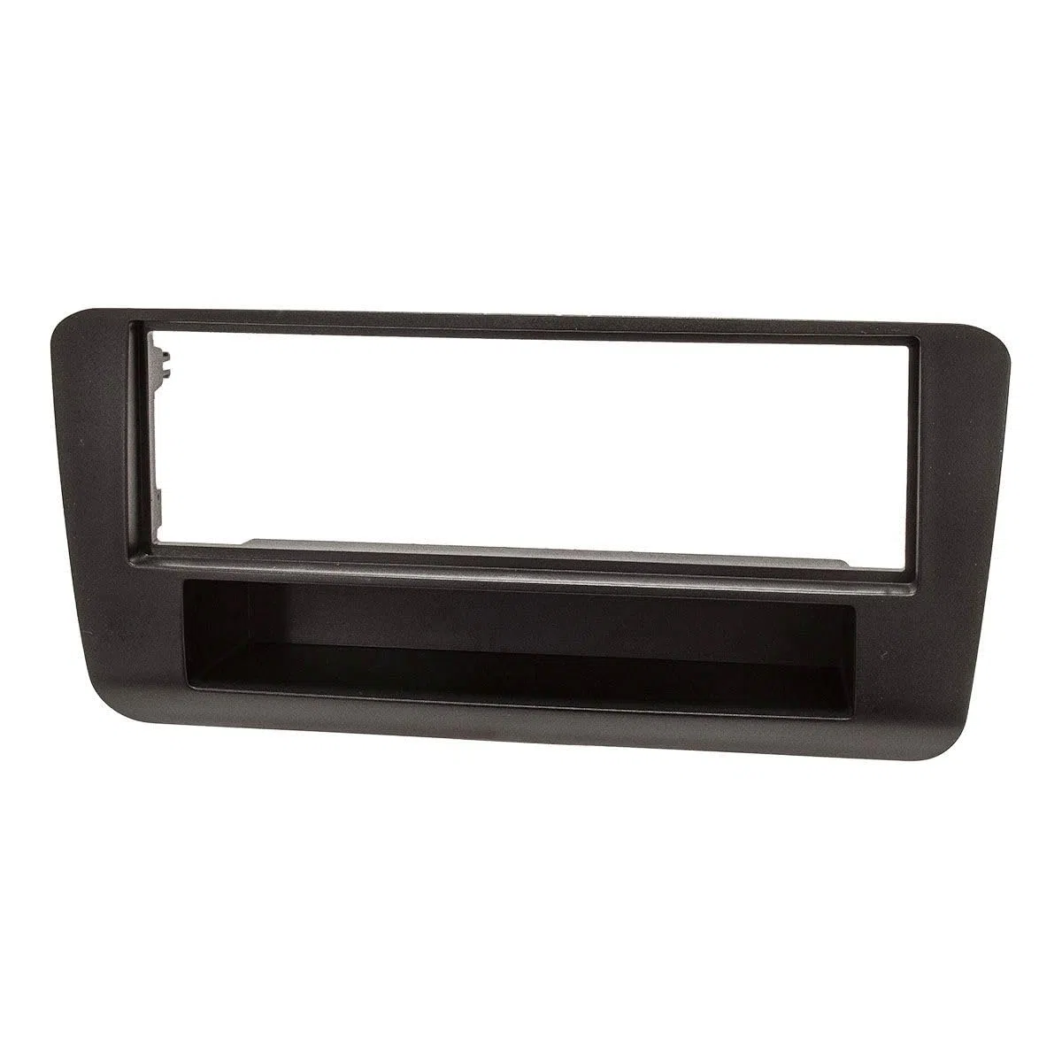 tomzz Audio 2403-060 Coperchio radio in metallo compatibile con Audi A1 8X 8XA dal 2010 nero