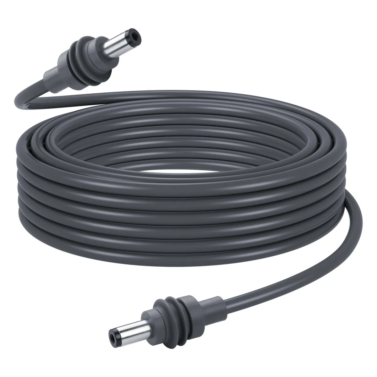 CERRXIAN Starlink Mini Cavo di alimentazione CC, 5M/16.4FT 100W Starlink Mini DC5521 Cavo impermeabile sostitutivo per esterni/interni Grigio