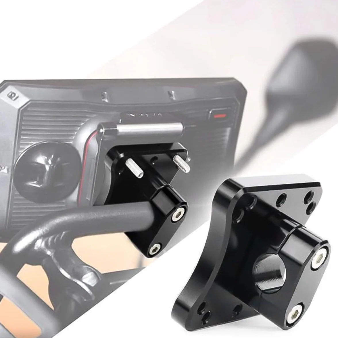 Supporto GPS per moto Supporto navigatore per moto adatto per Tenere 700 20-24, XTZ1200 14-24 CRF1000L 16-19 R1200 GS/GSA 2014-2018 R1250