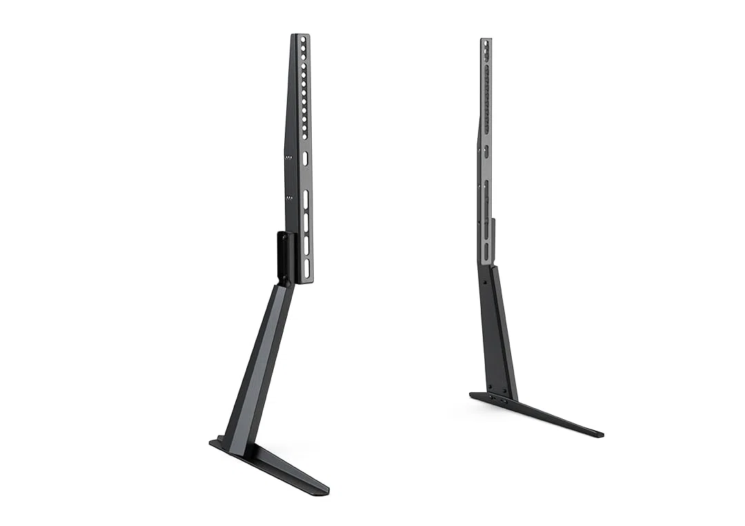 Supporto TV da Tavolo BLUBS4117 – Base Universale Stabile e Antiscivolo, Compatibile VESA, Montaggio Facile, Design Salvaspazio per Smart TV