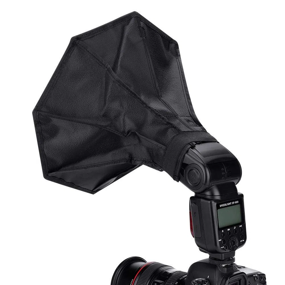 EBTOOLS Photo Studio Softbox - Diffusore Portatile Universale Flashbox per Esterno Softbox per Flash Dedicato Adatto Persoftbox Portatile per Flash A S