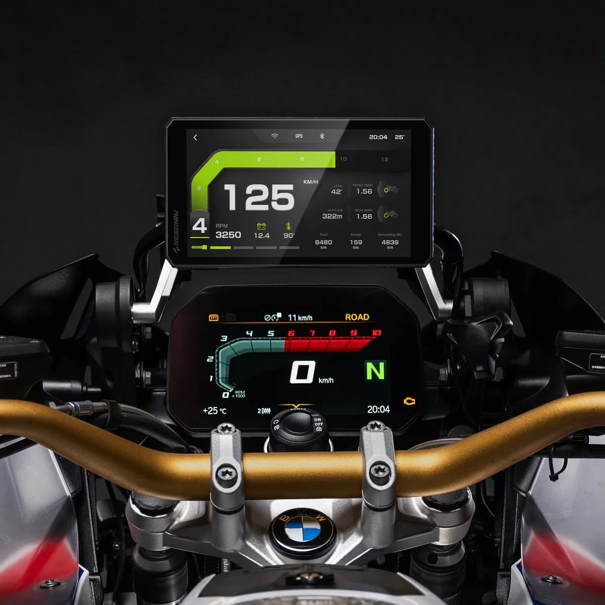 R7M R7X Pellicola Protettiva Antiriflesso per Navigatore GPS Moto 7 Pollici – Vetro Temperato 9H, Ultra Trasparente Antigraffio, Touch Sensibile alla Pioggia, Kit Installazione Senza Bolle