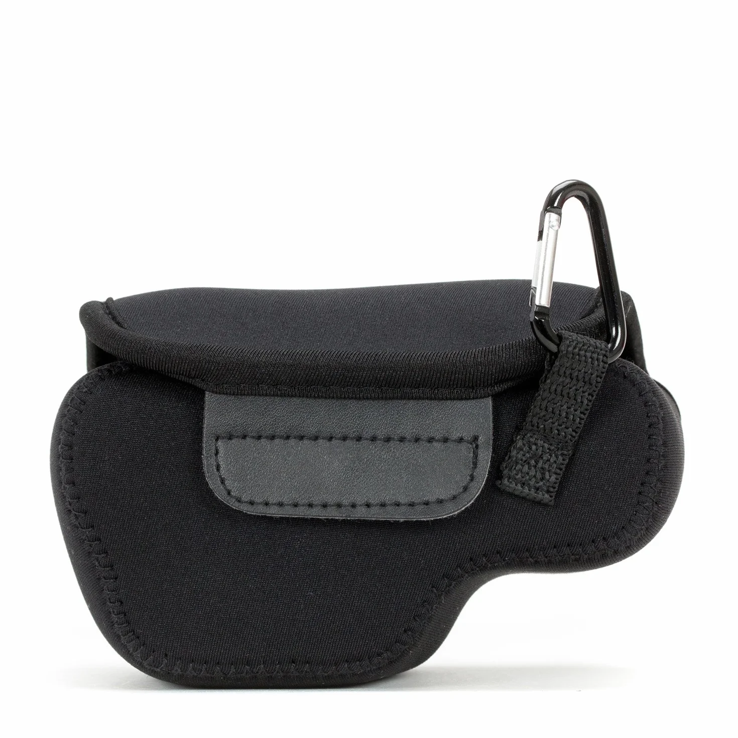 MegaGear MG063 - Custodia ultraleggera in neoprene, borsa protettiva per Sony Alpha Alpha A6400, A6100, A6500, A6300, A6000 (16-50 mm), con moschettone per un facile trasporto, Nero